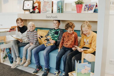 de Bibliotheek op school